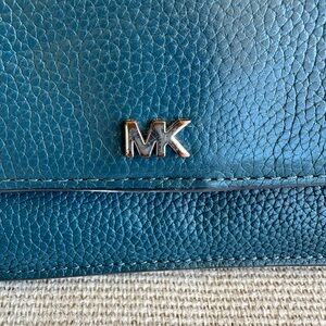 Michael Kors Blue Leather Women's Bag